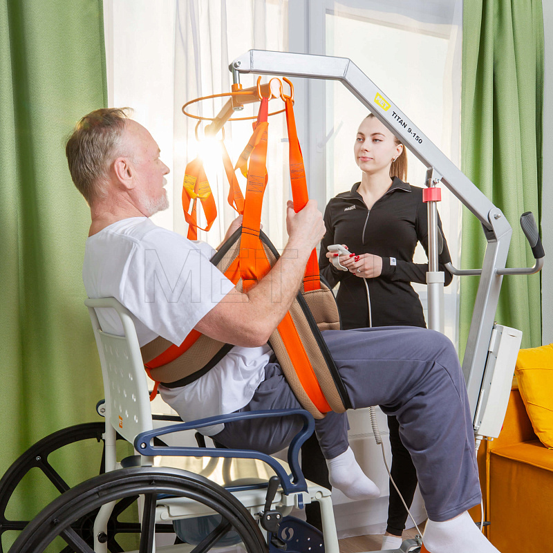 МЕТ RH-100 HYGIENIC Подвес-гамак для подъемника туалетный  MET